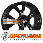 7x19  5x108  ET36  65,1  Khomen Wheels  KHW1906 (Exeed VX/TXL/LX)  Black