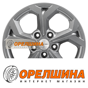 6,5x16  5x108  ET50  63,3  Khomen Wheels  KHW1606 (Focus)  Gray