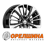 7,5x18  5x108  ET33  60,1  Скад  KL-1060  BFP (shin)
