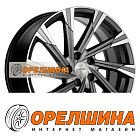 7,5x19  5x108  ET46  63,4  Khomen Wheels  KHW1901 (Tugella)  Gray-FP