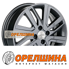 6x16  4x100  ET41  60,1  Khomen Wheels  KHW1609 (Xray)  Gray