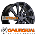 7,5x19  5x108  ET46  63,4  Khomen Wheels  KHW1901 (Tugella)  Black matt
