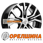 6,5x16  5x114,3  ET45  54,1  Khomen Wheels  KHW1608 (Geely Coolray)  Black-FP