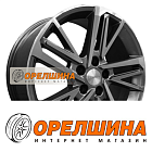 8x18  5x108  ET46  63,4  Khomen Wheels  KHW1815 (Tugella)  Gray-FP