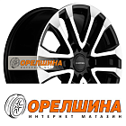 7,5x18  6x114,3  ET38  67,1  Khomen Wheels  KHW1805 (Mohave)  Black-FP