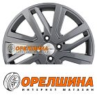 6x16  4x100  ET50  60,1  Khomen Wheels  KHW1609 (Vesta/Largus)  Gray