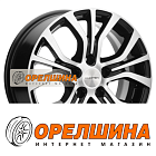 6,5x16  5x110  ET46  63,3  Khomen Wheels  KHW1608 (Changan CS35 Plus)  Black-FP
