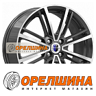 7x17  5x105  ET40  56,6  K&K  Эрфурт (КС898)  Алмаз черный