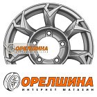 5,5x15  5x139,7  ET5  108,1  Khomen Wheels  KHW1505 (Jimny)  F-Silver