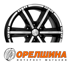 7,5x17  6x114,3  ET39  67,1  K&K  Окинава  BFP (shin)