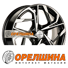 7x17  5x108  ET40  54,1  Khomen Wheels  KHW1716 (Jac/Москвич 3)  Black-FP