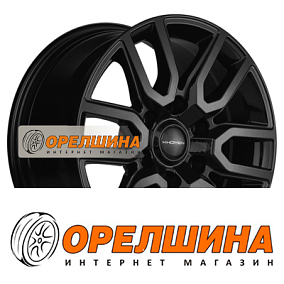 8x17  6x139,7  ET30  106,1  Khomen Wheels  KHW1723 (JAC T6 Pickup)  Black