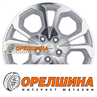 6,5x17  5x114,3  ET50  66,1  Khomen Wheels  KHW1711 (Arkana/Kaptur)  F-Silver-FP
