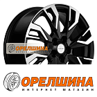 7x18  5x114,3  ET35  66,1  Khomen Wheels  KHW1809 (Koleos)  Black-FP