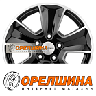 6,5x16  5x114,3  ET50  67,1  Khomen Wheels  KHW1601 (Huyndai/Kia)  Black-FP