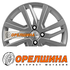 6x16  4x100  ET50  60,1  Khomen Wheels  KHW1609 (Vesta/Largus)  F-Silver