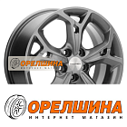 7x17  5x114,3  ET48  56,1  Khomen Wheels  KHW1702 (Forester)  Gray