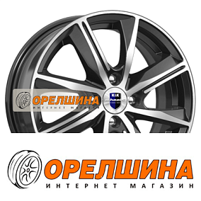 6x15  4x100  ET40  60,1  K&K  Арнар-оригинал (КС890)  Алмаз черный SK