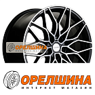 8,5x19  5x114,3  ET45  67,1  Khomen Wheels  KHW1902 (K5/Optima)  Black-FP