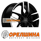 6,5x17  5x108  ET33  60,1  Khomen Wheels  KHW1708 (Chery tiggo 7pro)  Black-FP