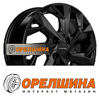 6x15  4x100  ET40  60,1  Khomen Wheels  KHW1508 (XRay)  Black