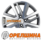 6x16  4x100  ET48  54,1  Khomen Wheels  KHW1609 (Rio I/Solaris I)  Gray-FP