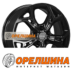 7x17  5x114,3  ET37  66,5  Khomen Wheels  KHW1702 (Jolion)  Black