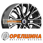 8,5x19  6x139,7  ET38  67,1  K&K  Кортес (КС1102)  Алмаз черный