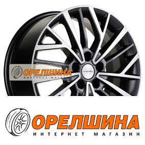 7x17  5x108  ET40  60,1  Khomen Wheels  KHW1717 (Chery Tiggo 3/Tiggo 3 Pro)  Gray-FP