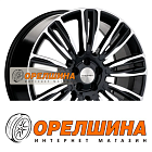 8,5x20  5x120  ET45  59,5  Khomen Wheels  KHW2004 (GAC GS8)  Black-FP