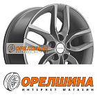 6,5x17  5x114,3  ET37  66,5  Khomen Wheels  KHW1708 (Jolion)  F-Silver