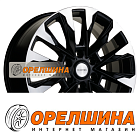 8x20  6x114,3  ET40  67,1  Khomen Wheels  KHW2010 (Mohave)  Black-FP