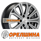 6,5x16  5x114,3  ET41  67,1  Khomen Wheels  KHW1610 (Kia)  G-Silver