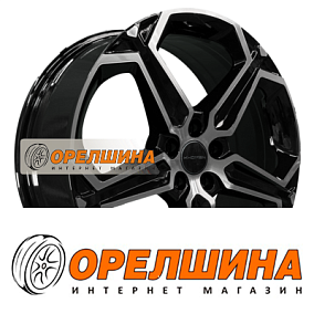7,5x19  5x114,3  ET40  64,1  Khomen Wheels  KHW1909 (Haval F7/F7x)  Black-FP