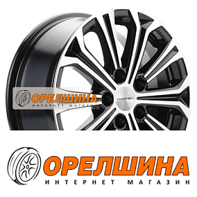 6,5x16  5x108  ET45  60,1  Khomen Wheels  KHW1610 (Chery Tiggo 3/Tiggo 3 Pro)  Black-FP