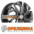 5,5x14  4x100  ET38  67,1  Khomen Wheels  KHW1402 (Accent/Getz/i20)  Gray-FP
