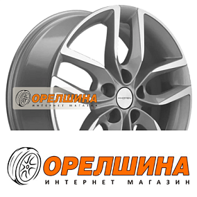 6,5x17  5x114,3  ET40  64,1  Khomen Wheels  KHW1708 (Haval F7/F7x)  F-Silver-FP