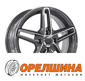 7,5x18  5x114,3  ET37  66,6  Megami  MGM-17FF  HBFP (shin)