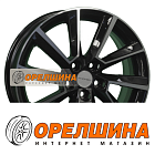 6x16  5x100  ET38  57,1  Khomen Wheels  KHW1604 (Kamiq/Rapid/Scala)  Black-FP