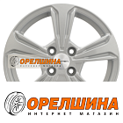 6x15  4x100  ET50  60,1  Khomen Wheels  KHW1502 (Vesta)  F-Silver