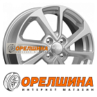 6x15  4x100  ET50  60,1  K&K  КС861  Сильвер