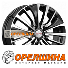 6,5x17  4x100  ET41  60,1  K&K  Flanker-оригинал (КС905)  Алмаз черный