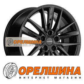 8x18  5x108  ET46  63,4  Khomen Wheels  KHW1807 (Tugella/Jaguar XF/F-Pace)  Black