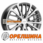 7x17  5x108  ET40  60,1  Khomen Wheels  KHW1705 (Chery Tiggo/Tiggo 7 Pro)  Gray-FP