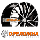 7x17  5x110  ET40  67,1  Khomen Wheels  KHW1717 (Evolute i-Joy)  Black-FP