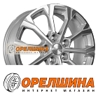6,5x16  5x114,3  ET45  60,1  Khomen Wheels  KHW1605 (Toyota/Suzuki)  F-Silver-FP