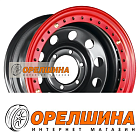 8x16  6x139,7  ET-19  110  Off-Road Wheels  Тойота Ниссан с бедлоком (красный)  Черный