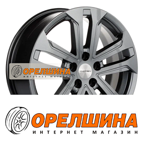 7x18  5x108  ET33  60,1  Khomen Wheels  KHW1803 (Chery Tiggo 4/Tiggo 7 Pro)  Gray