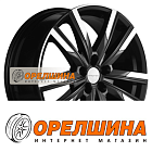 7,5x19  5x108  ET47  60,1  Khomen Wheels  KHW1905 (Chery Tiggo 8)  Black-FP