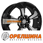 7x17  5x114,3  ET45  67,1  Khomen Wheels  KHW1724 (Changan CS75 FL)  Black